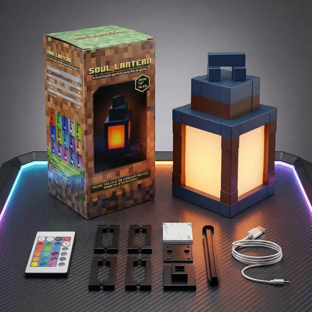 Lampara colgante de videojuego famoso